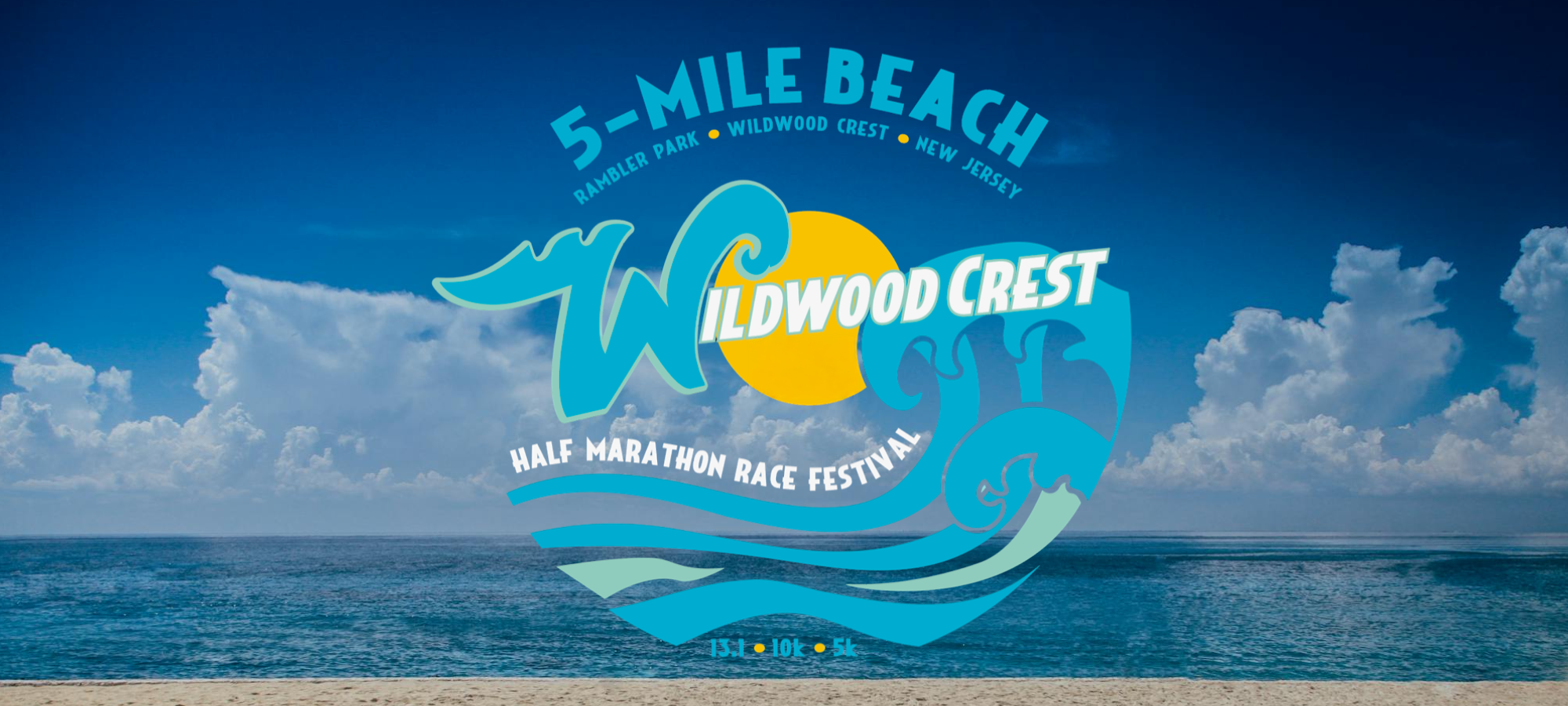 Image: 5-Mile Beach at Wildwood Crest: Half Marathon, 10K and 5K